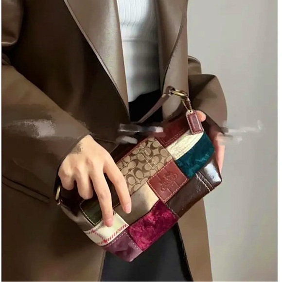 Coach vintage & RARE y2k patchwork demi bag no. 40928 - Picture 14 of 15